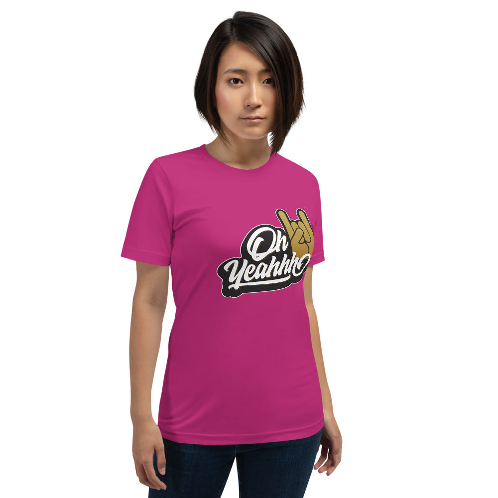 T-shirt Femme OH YEAHHH ! Insigne 7 coloris au choix