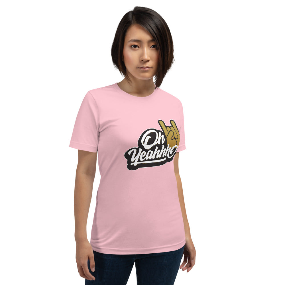 T-shirt Femme OH YEAHHH ! Insigne 7 coloris au choix