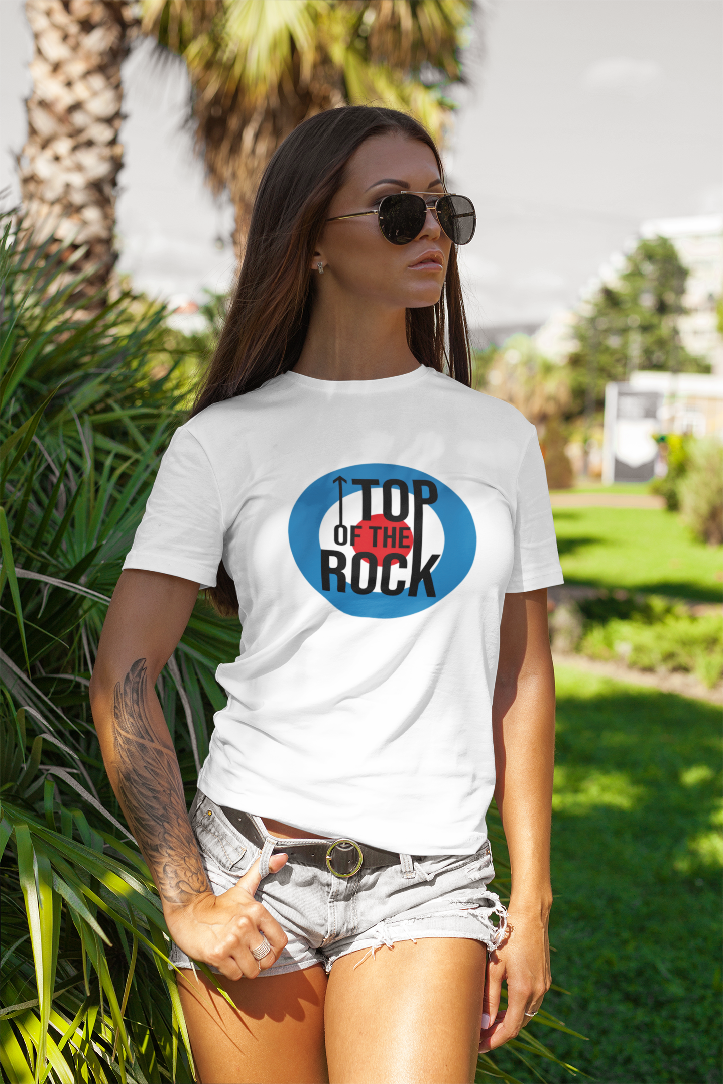 T-shirt Top of the Rock - MODS