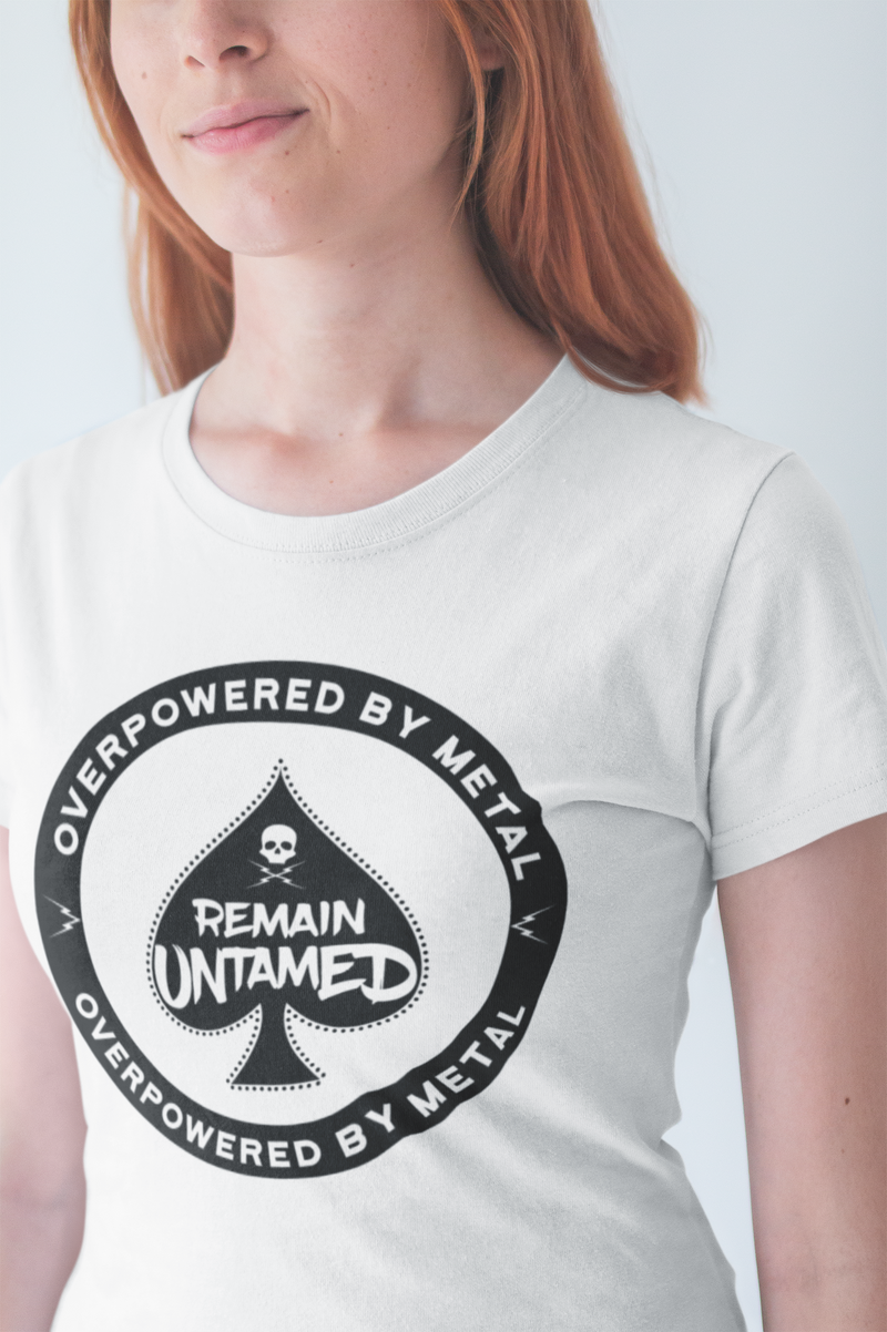 T shirt sales metal femme