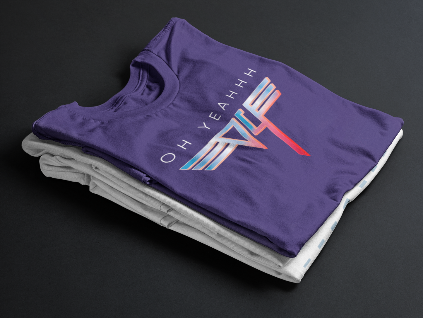 T-shirt rock Oh Yeahhh, VH2, Metal horns, metal sign, oh yeah, rock, metal, Van halen