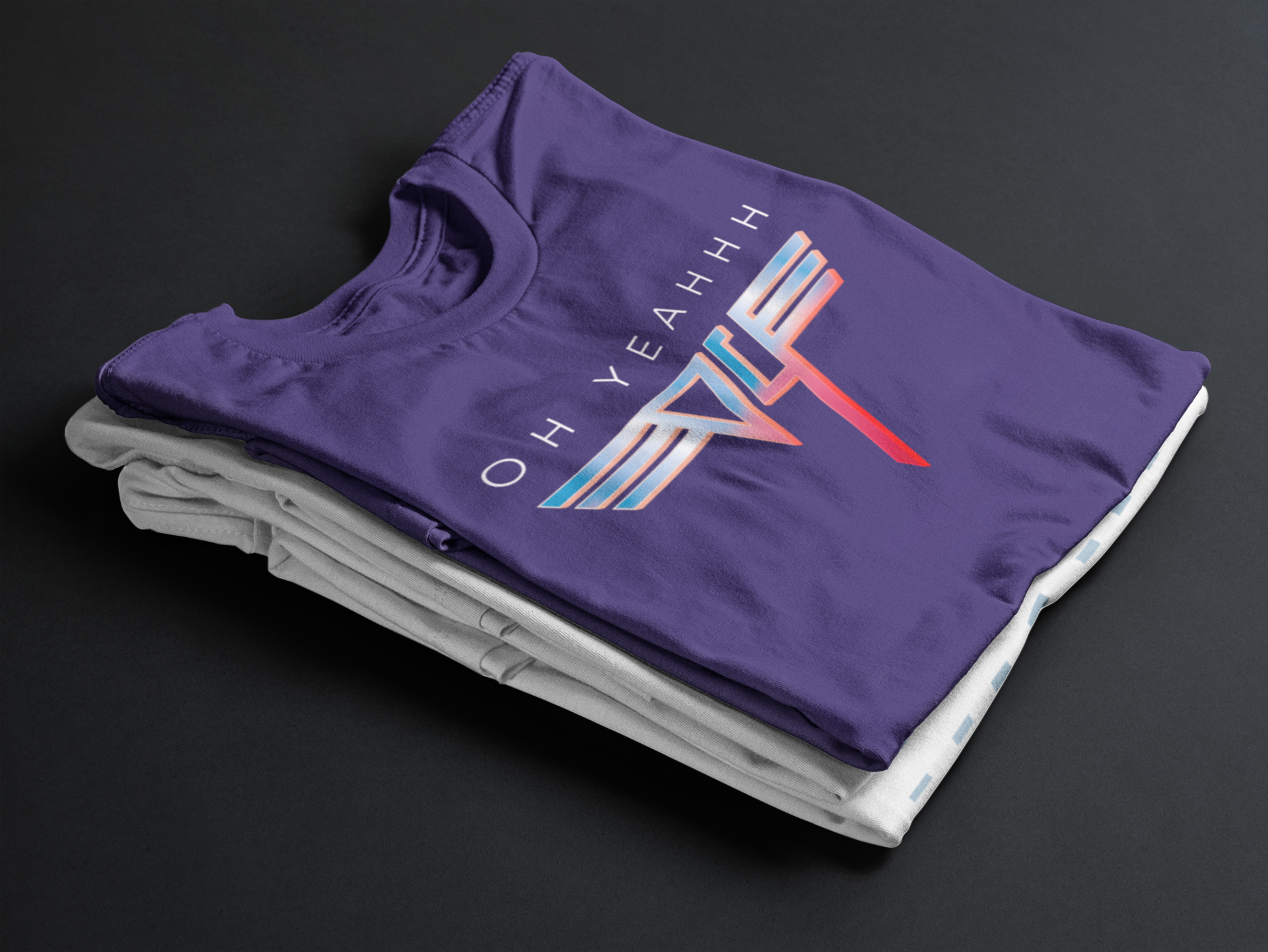 T-shirt rock Oh Yeahhh, VH2, Metal horns, metal sign, oh yeah, rock, metal, Van halen