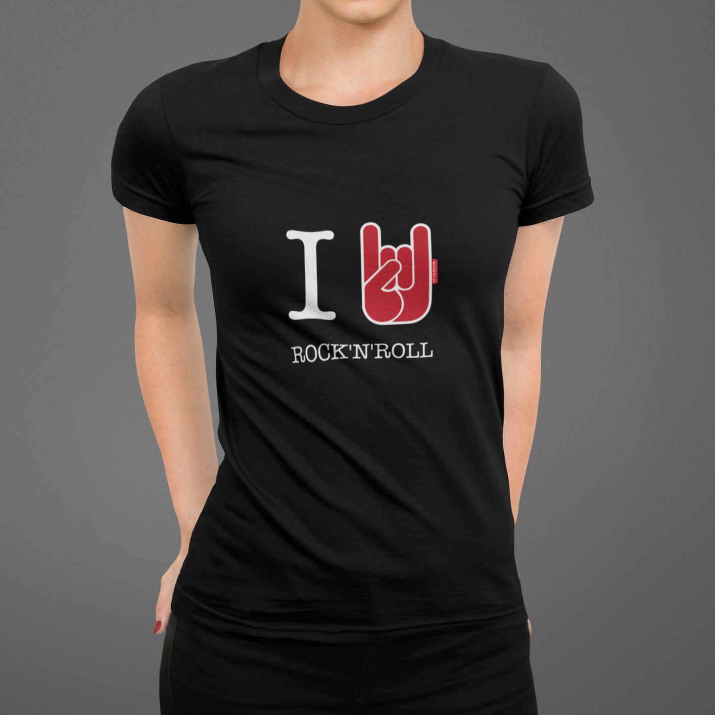 T-Shirt Femme OH YEAHHH ! I Love Rock'n'Roll ! 3 Coloris
