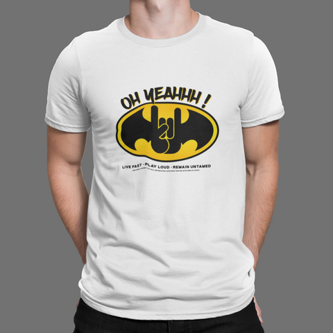 T-shirt Metalhead Black & Yellow