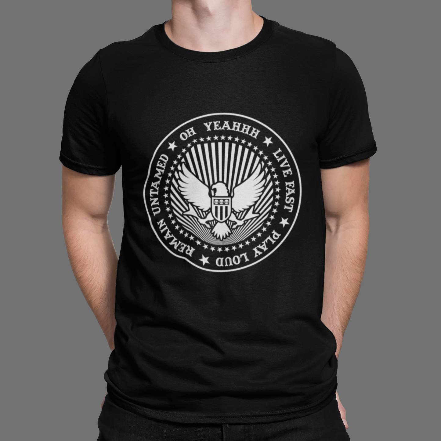 T-shirt Oh Yeahhh - Rockin' Eagle !