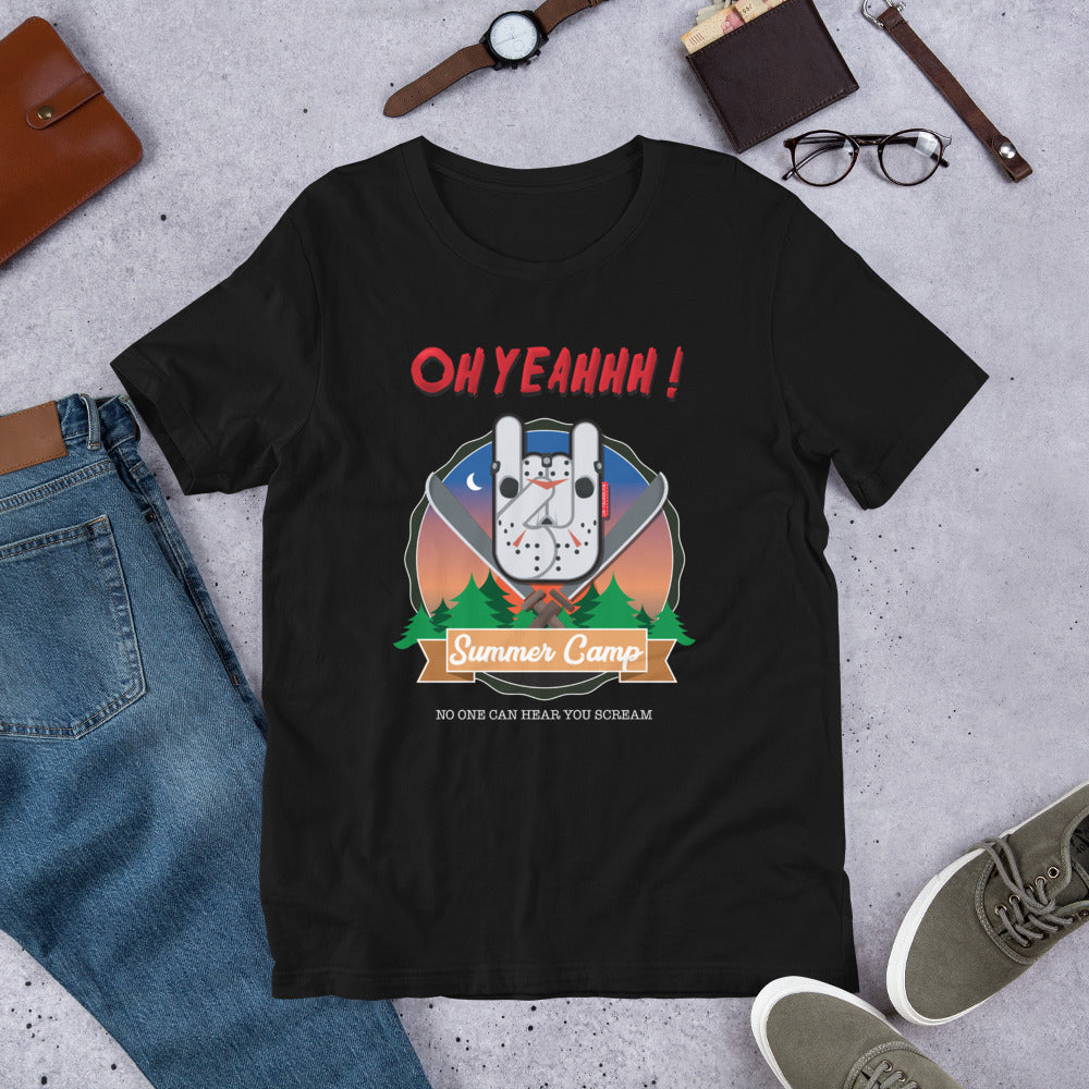 T-shirt OH YEAHHH - Jason Summer Camp - 5 Coloris dispo