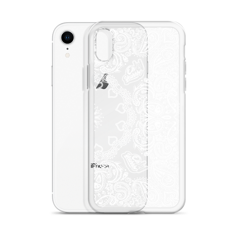 Coque Oh Yeahhh "Bandana blanc transparent" pour iPhone
