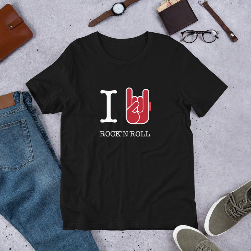 T-Shirt OH YEAHHH ! I Love Rock'n'Roll ! 5 Coloris