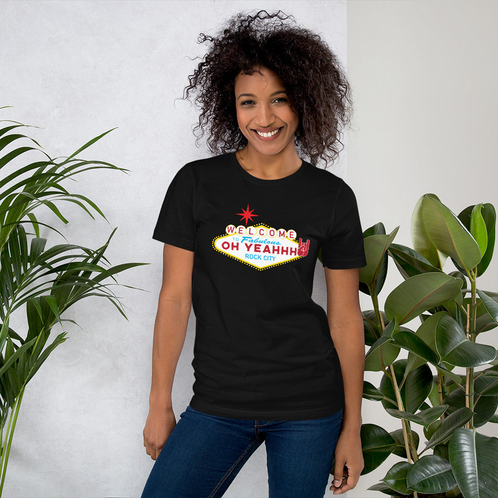 T-shirt femme OH YEAHHH ROCK CITY