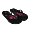 Tongs OH YEAHHH INSIGNE PINK on BLACK