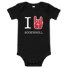 T-shirt enfant manches courtes "I Love Rock'n Roll" - Mixte