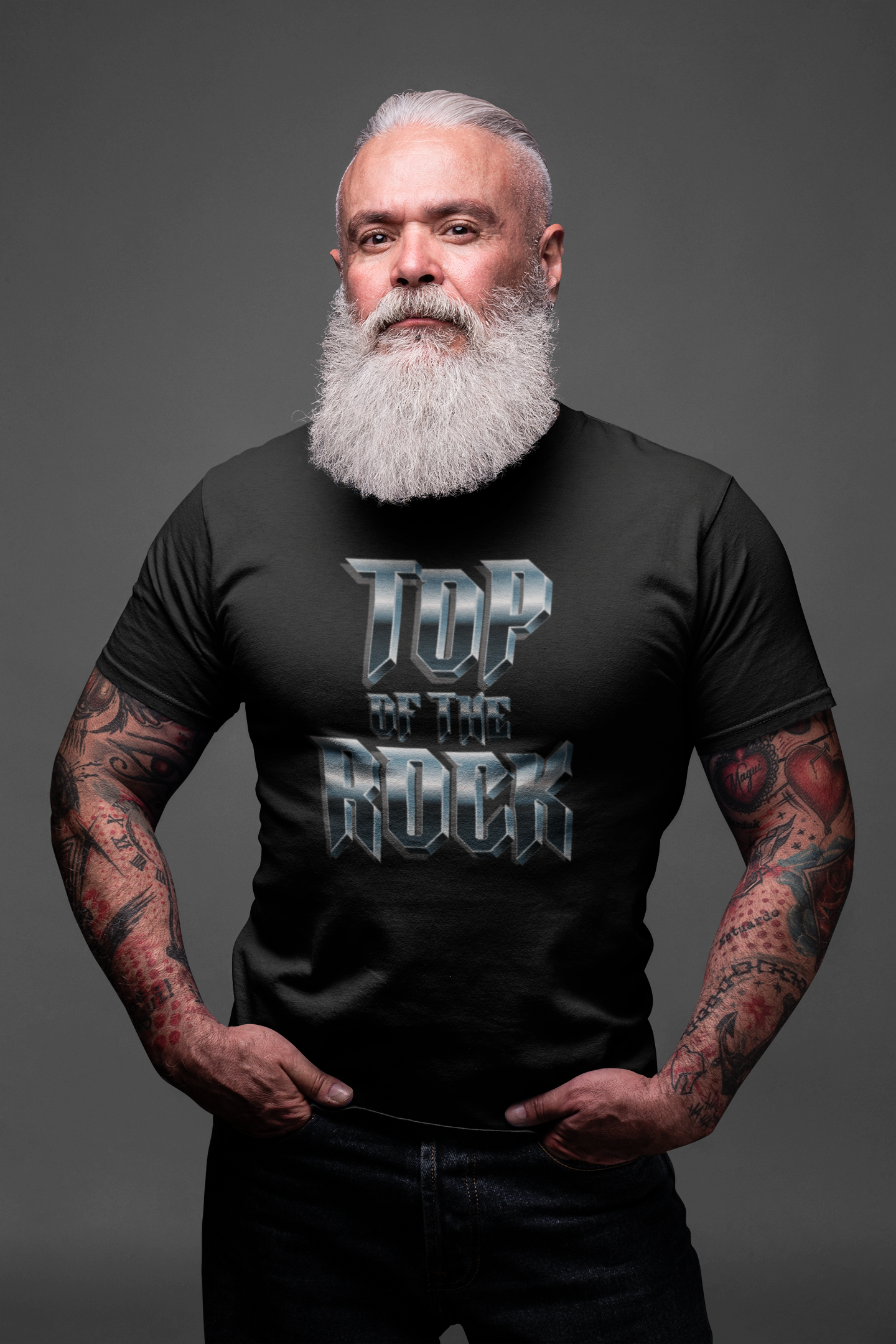 T-shirt Top of the Rock - Heavy Metal