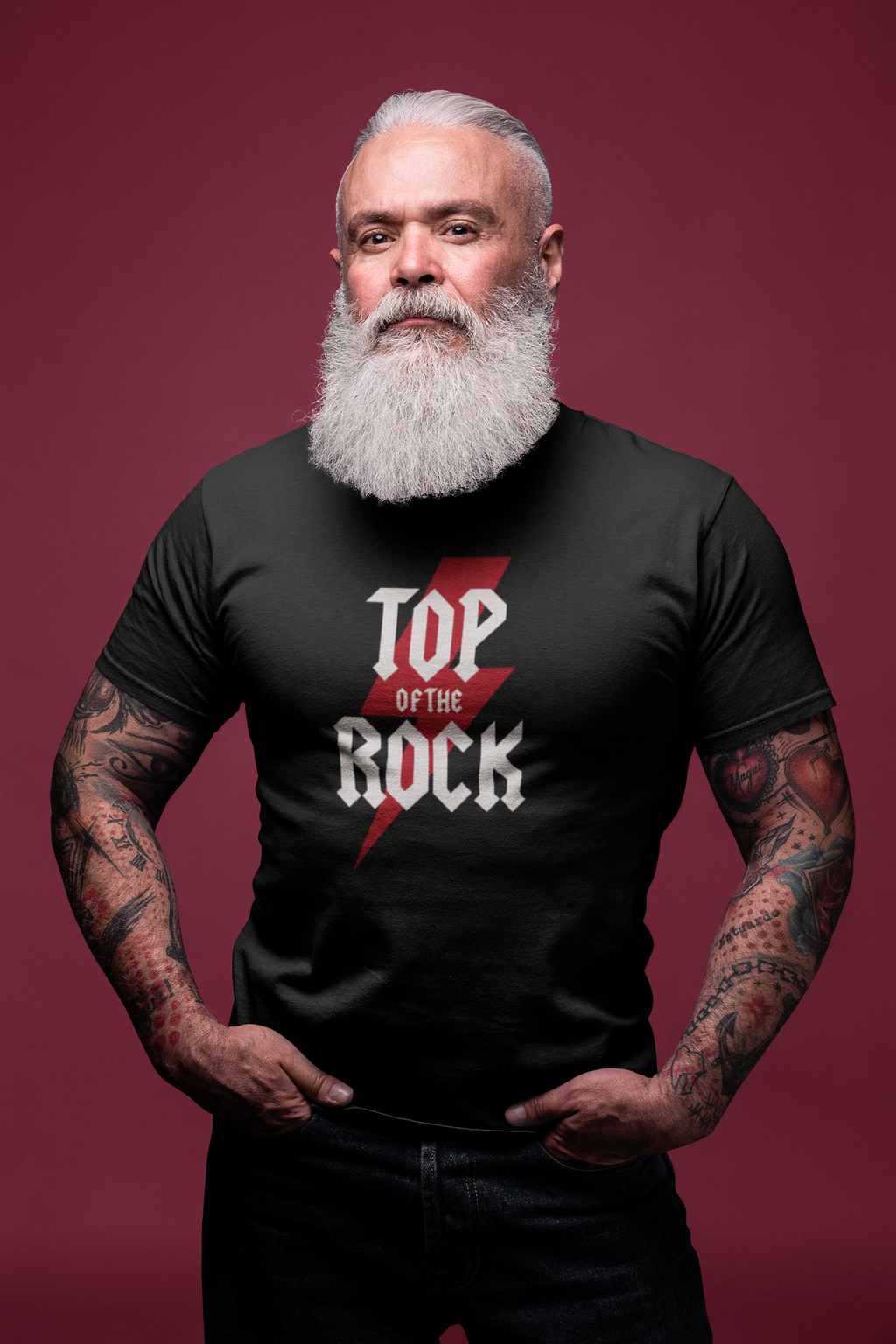 T-shirt Top of the Rock - Lightning