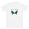 T-shirt Oh Yeahhh - Iron Butterfly Blue on white