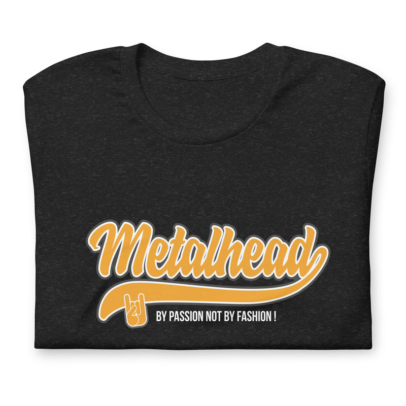 T-shirt Metalhead Black & Yellow